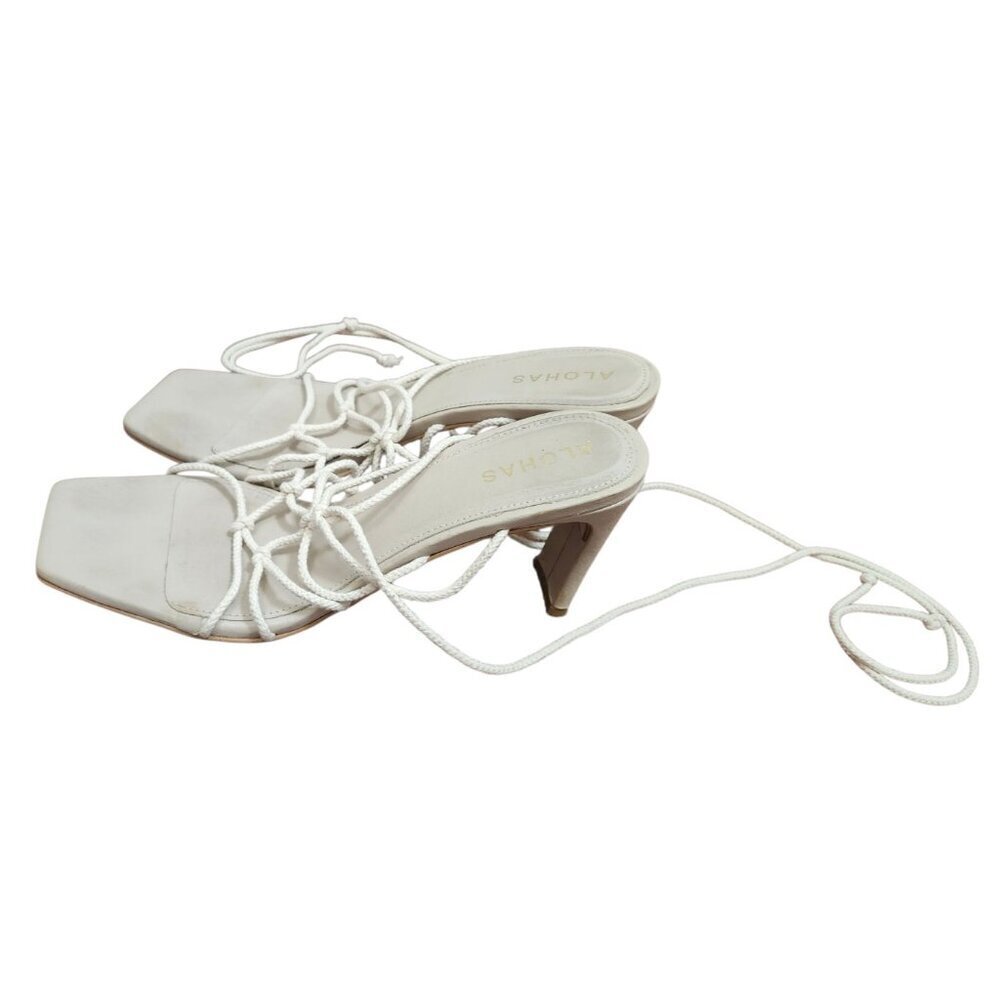 Alohas lace up sandals Size EU 39/US 8.5 - Picture 5 of 11